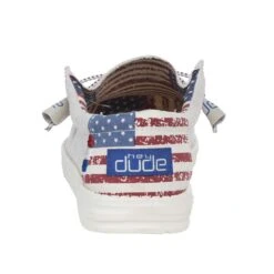 Heydude Men's Wally Off White Patriotic -Heydude 110060184 4