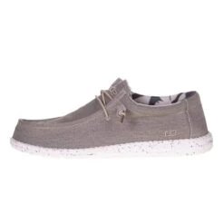 Heydude Men's Hey Dude Beige Wally Stretch Casual Shoes -Heydude 110380500 2
