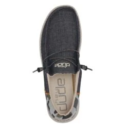 Heydude Men's Hey Dude Wally Funk Dark Grey Camo -Heydude 110413195 4