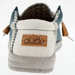 Heydude Men's Hey Dude Wally Line Natural Teal -Heydude 110798357 04
