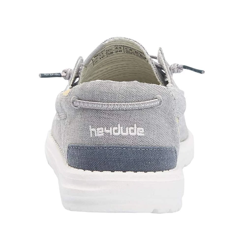 Heydude MEN`S HEY DUDE WELSH CHAMBRAY GREY 4 Heydude MEN`S HEY DUDE WELSH CHAMBRAY GREY - Image 4