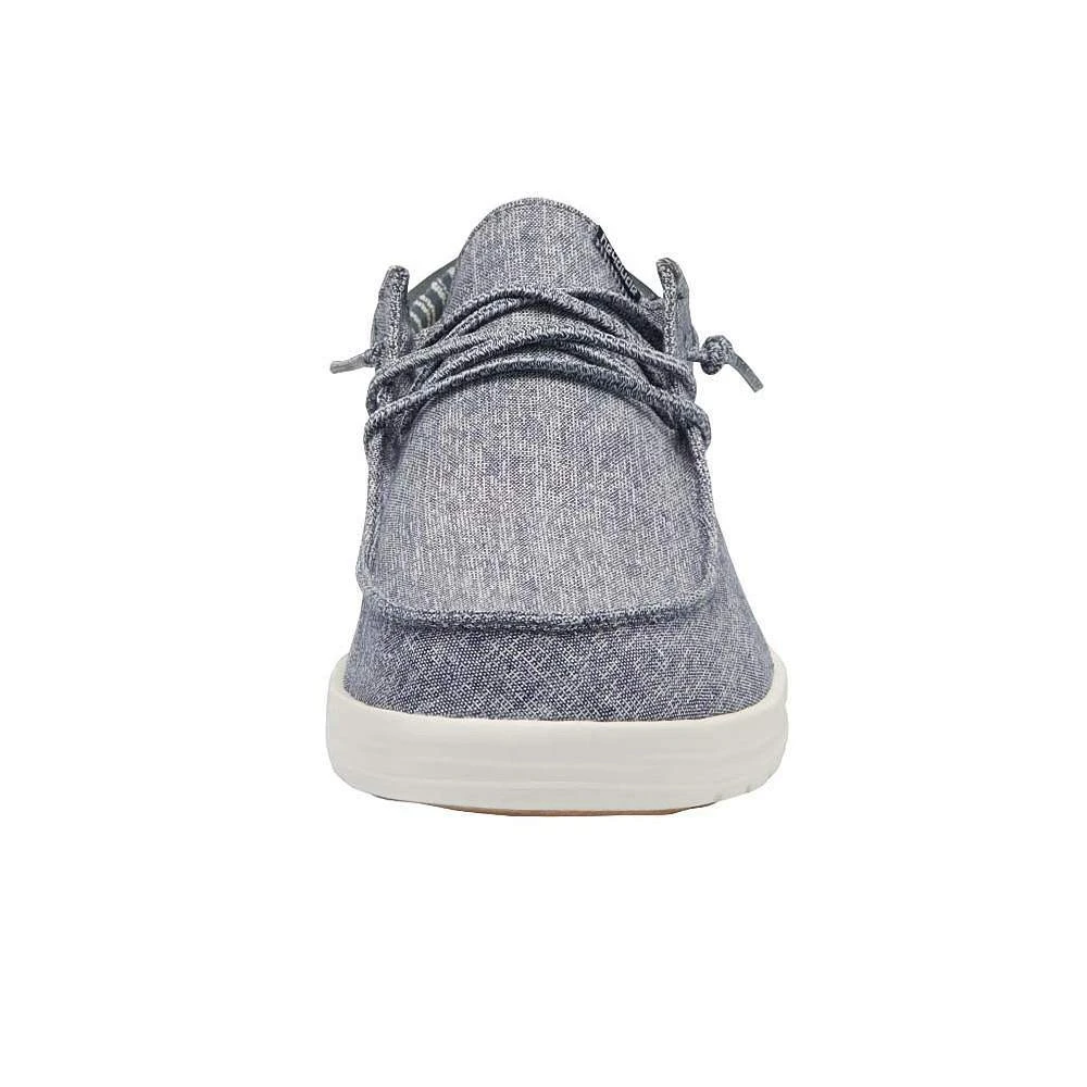 Heydude Men`s Hey Dude Paul Chambray Navy 3 Heydude Men`s Hey Dude Paul Chambray Navy - Image 3