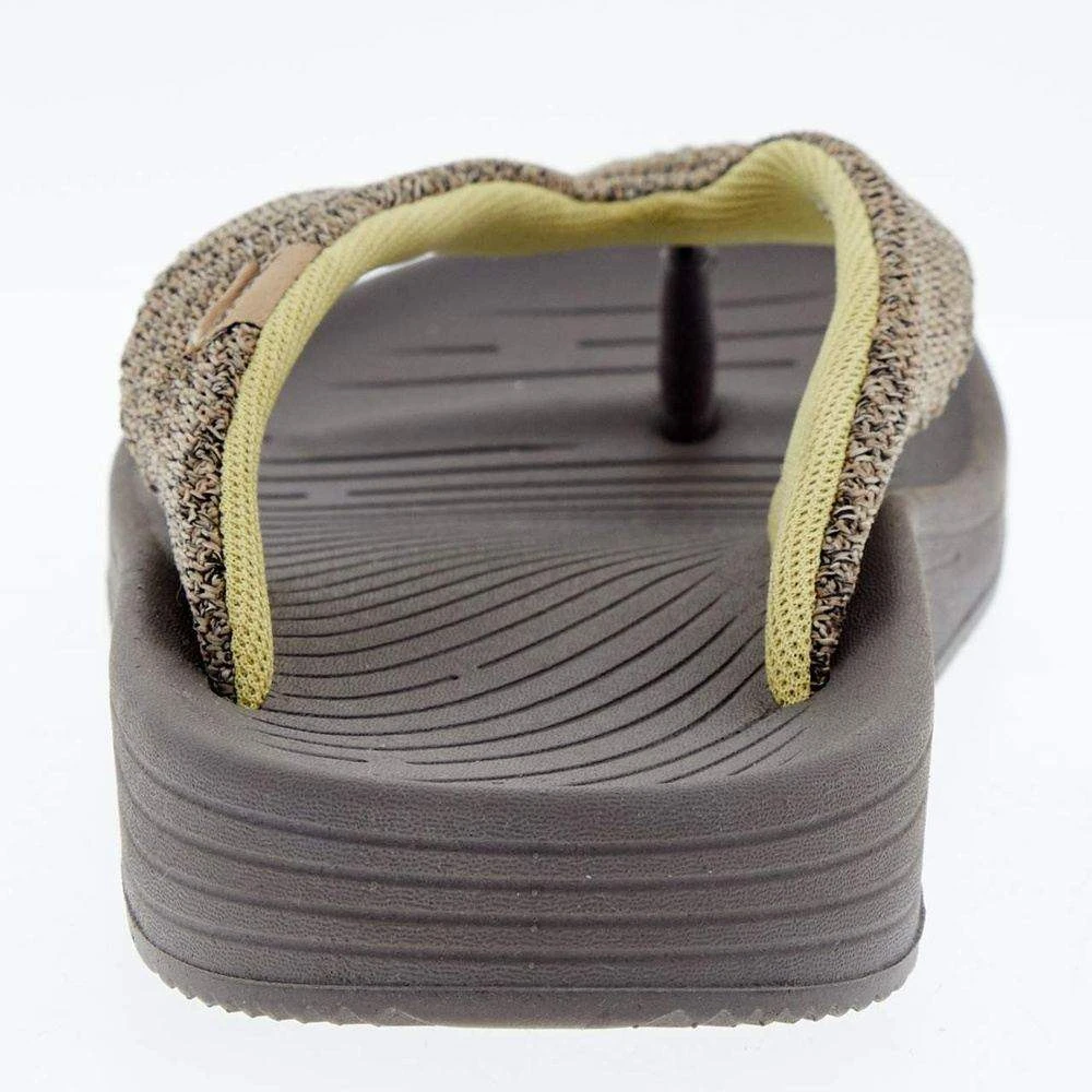 Heydude Men's Hey Dude Milo Brown Flip Flop 4 Heydude Men's Hey Dude Milo Brown Flip Flop - Image 4