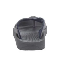 Heydude Mens Hey Dude Milo Grey Flip Flop -Heydude 112463000 5