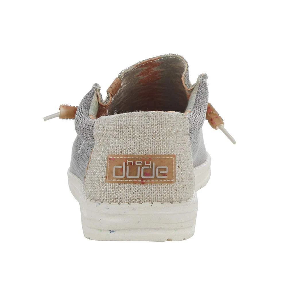 Heydude Mens Hey Dude Wally Eco Sox Cobblestone 4 Heydude Mens Hey Dude Wally Eco Sox Cobblestone - Image 4