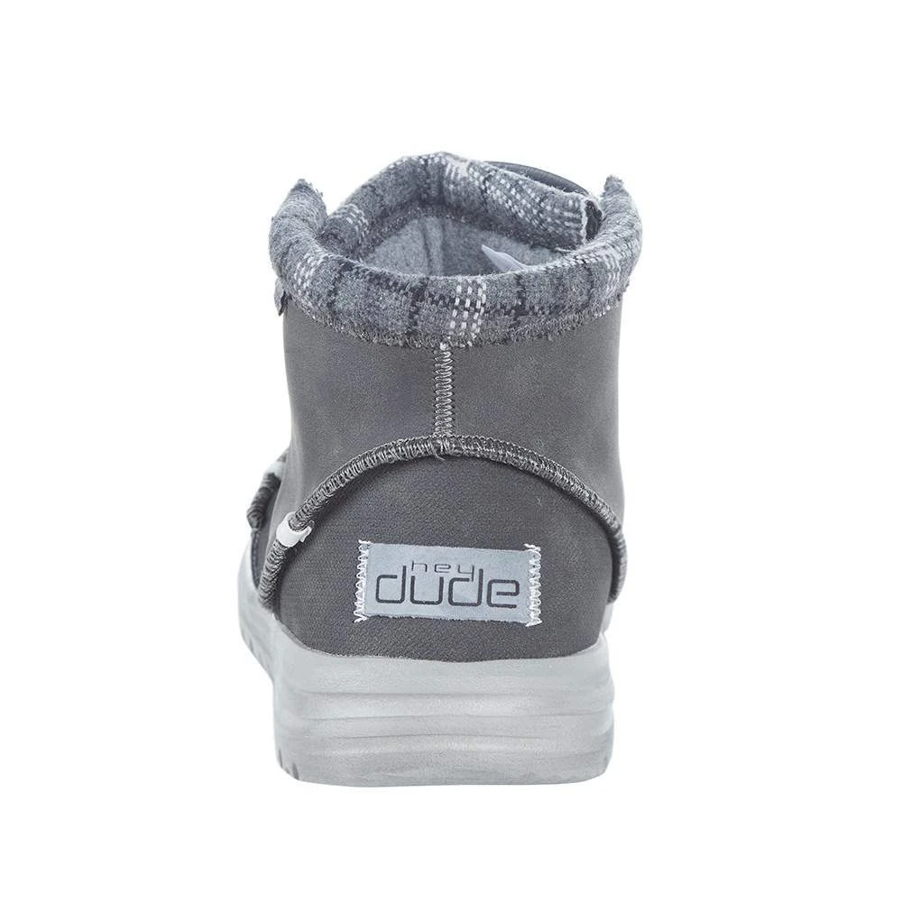 Heydude Men`s Hey Dude Bradley Dark Grey 4 Heydude Men`s Hey Dude Bradley Dark Grey - Image 4