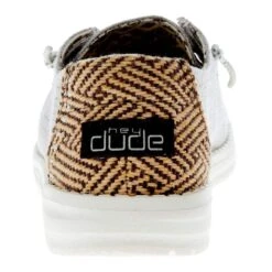 Heydude Women`s Hey Dude Wendy Chambray Java White Casual -Heydude 121411815 04