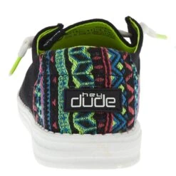 Heydude Women`s Hey Dude Wendy Fluo Black Casual -Heydude 121414972 04