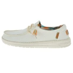 Heydude Women`s Hey Dude Wendy Eco Sox White Casual -Heydude 12241014 03