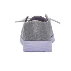 Heydude Youth Hey Dude Wendy Sparkling Grey Casual Shoe -Heydude 130123166 4
