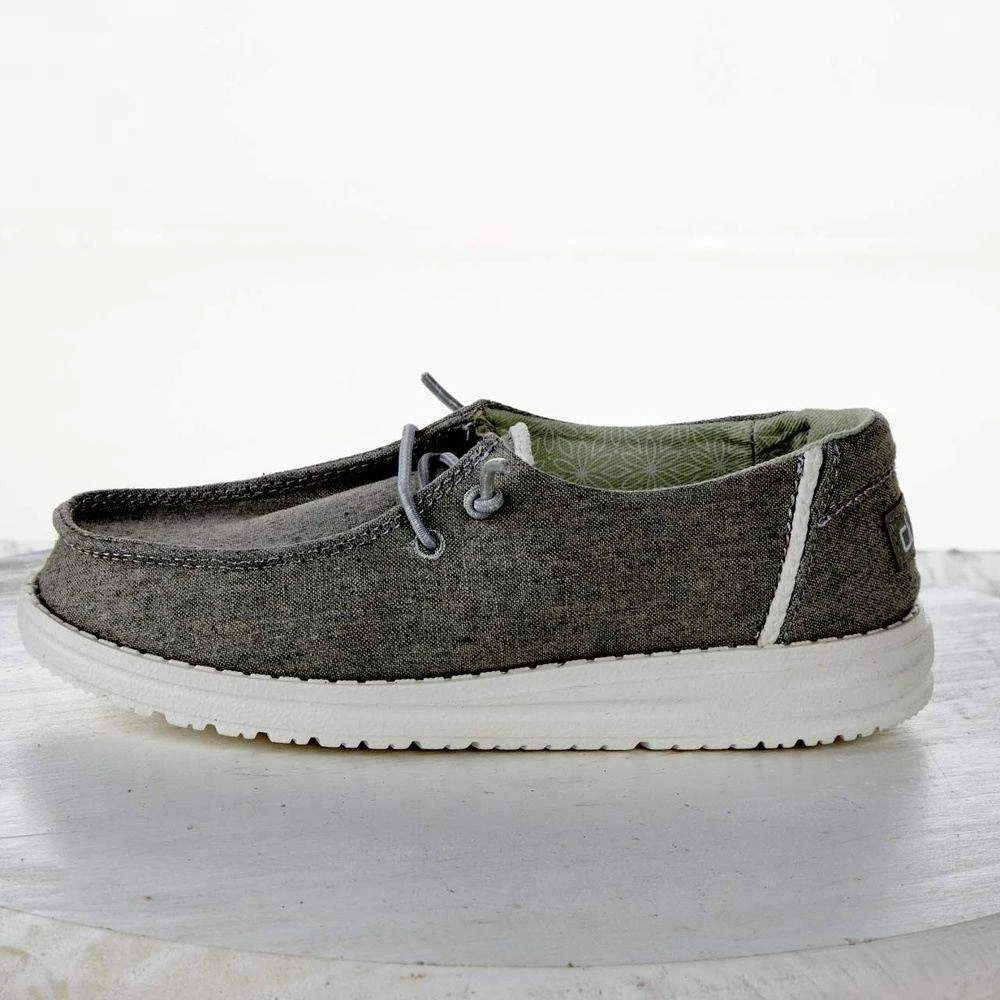 Heydude Hey Dude Youth Wendy Chambray Braid Grey 3 Heydude Hey Dude Youth Wendy Chambray Braid Grey - Image 3