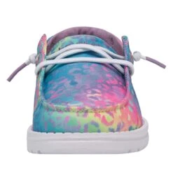 Heydude Kids Hey Dude Wendy Flow Leopard Casual -Heydude 130129010 WENDY YOUTH FLOW LEOPARD LEFT 04