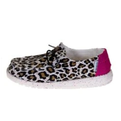 Heydude Youth Hey Dude Cheetah Wendy Casual Shoe 7 Heydude Youth Hey Dude Cheetah Wendy Casual Shoe -Heydude 130129758 2