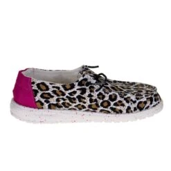 Heydude Youth Hey Dude Cheetah Wendy Casual Shoe 9 Heydude Youth Hey Dude Cheetah Wendy Casual Shoe -Heydude 130129758 4