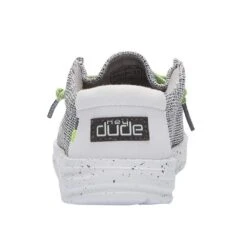 Heydude Youth Hey Dude Stone White Wally Stretch Casual Shoes -Heydude 130130705 3