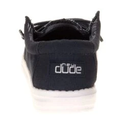 Heydude Youth Hey Dude Wally Navy Casual Shoe -Heydude 130132500 31