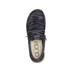 Heydude Youth Hey Dude Navy Camo Wally Casual Shoe -Heydude 130132557 5