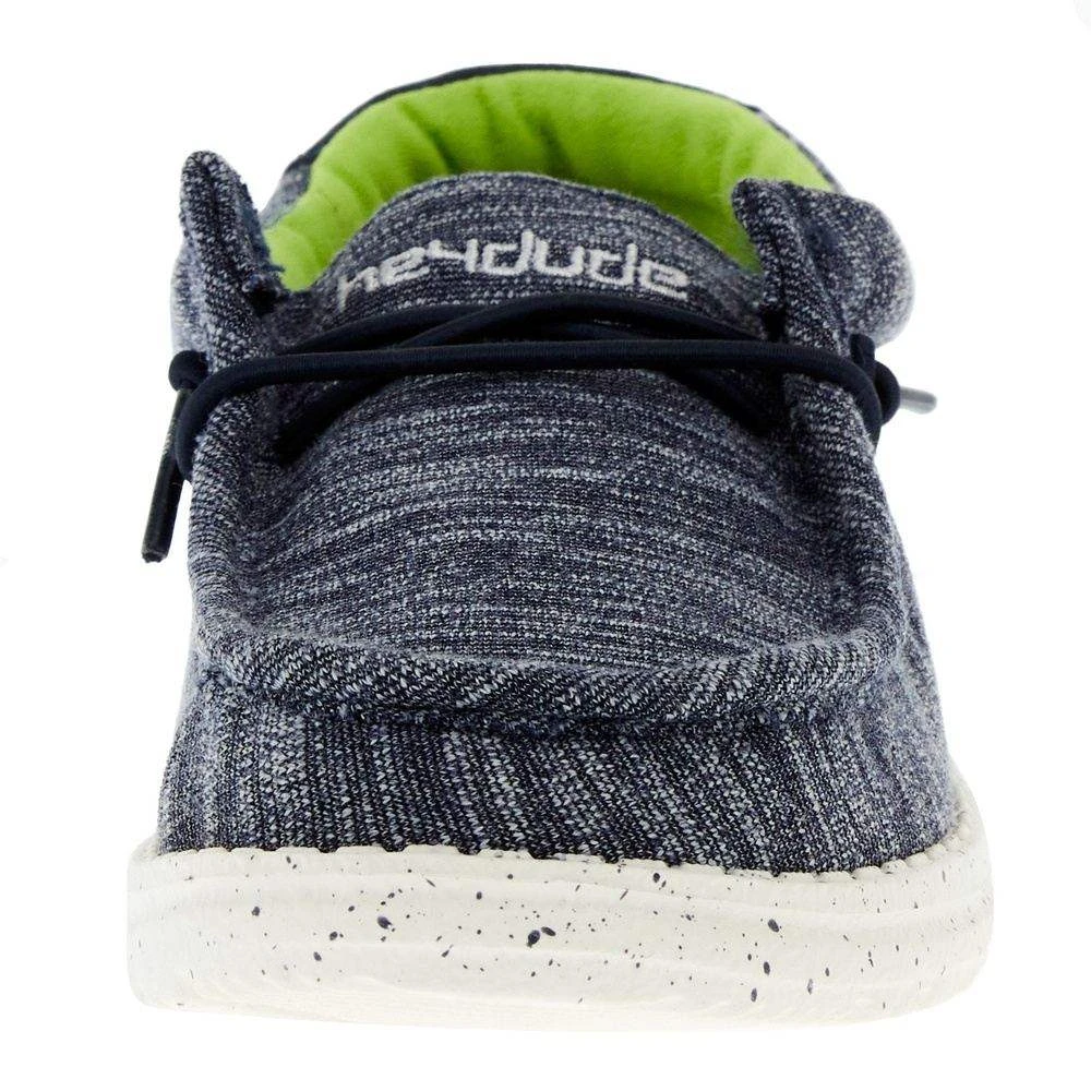 Heydude Kids Hey Dude Wally Stretch Navy Speckle 2 Heydude Kids Hey Dude Wally Stretch Navy Speckle - Image 2