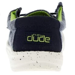 Heydude Kids Hey Dude Wally Stretch Navy Speckle 8 Heydude Kids Hey Dude Wally Stretch Navy Speckle -Heydude 130132778 04