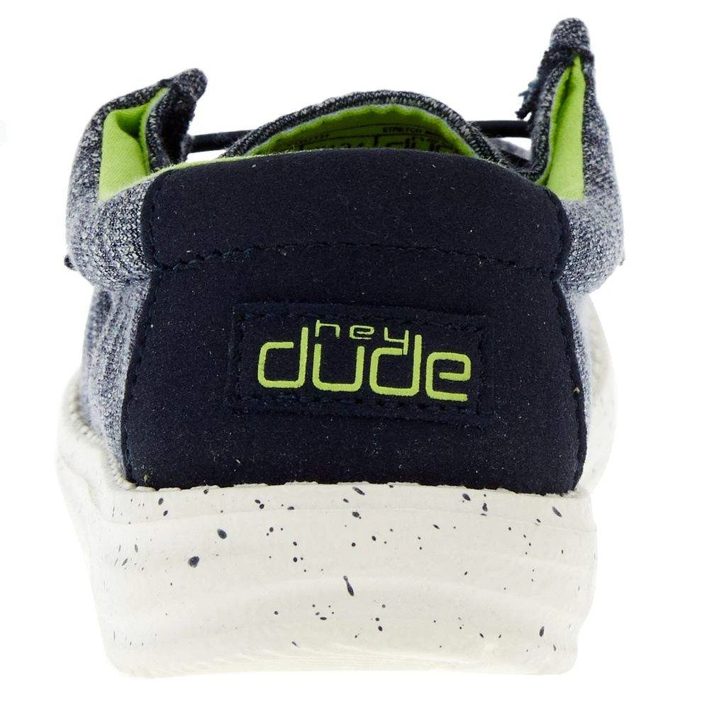 Heydude Kids Hey Dude Wally Stretch Navy Speckle 4 Heydude Kids Hey Dude Wally Stretch Navy Speckle - Image 4