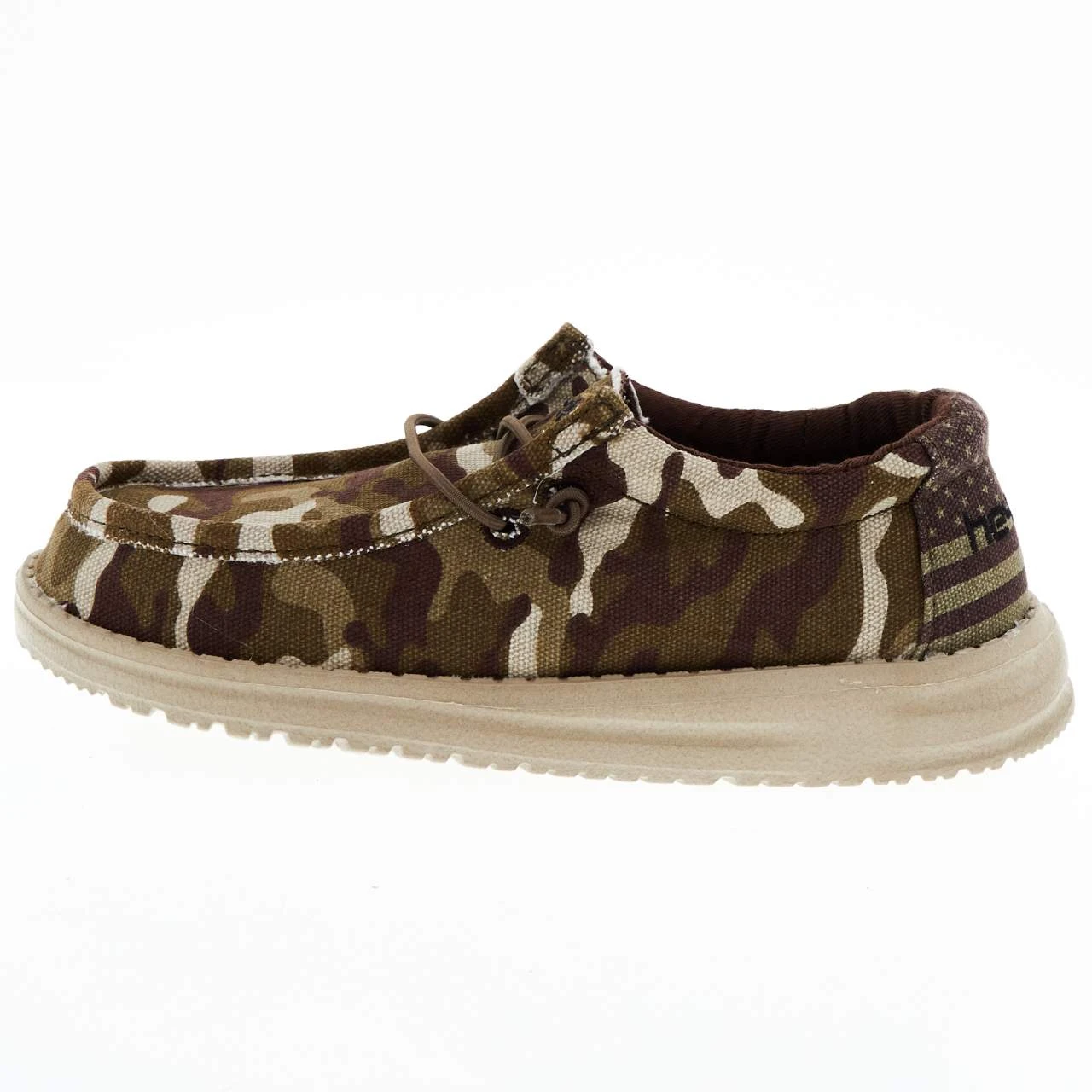 Heydude Kids Hey Dude Wally Camo Flag Casual 3 Heydude Kids Hey Dude Wally Camo Flag Casual - Image 3