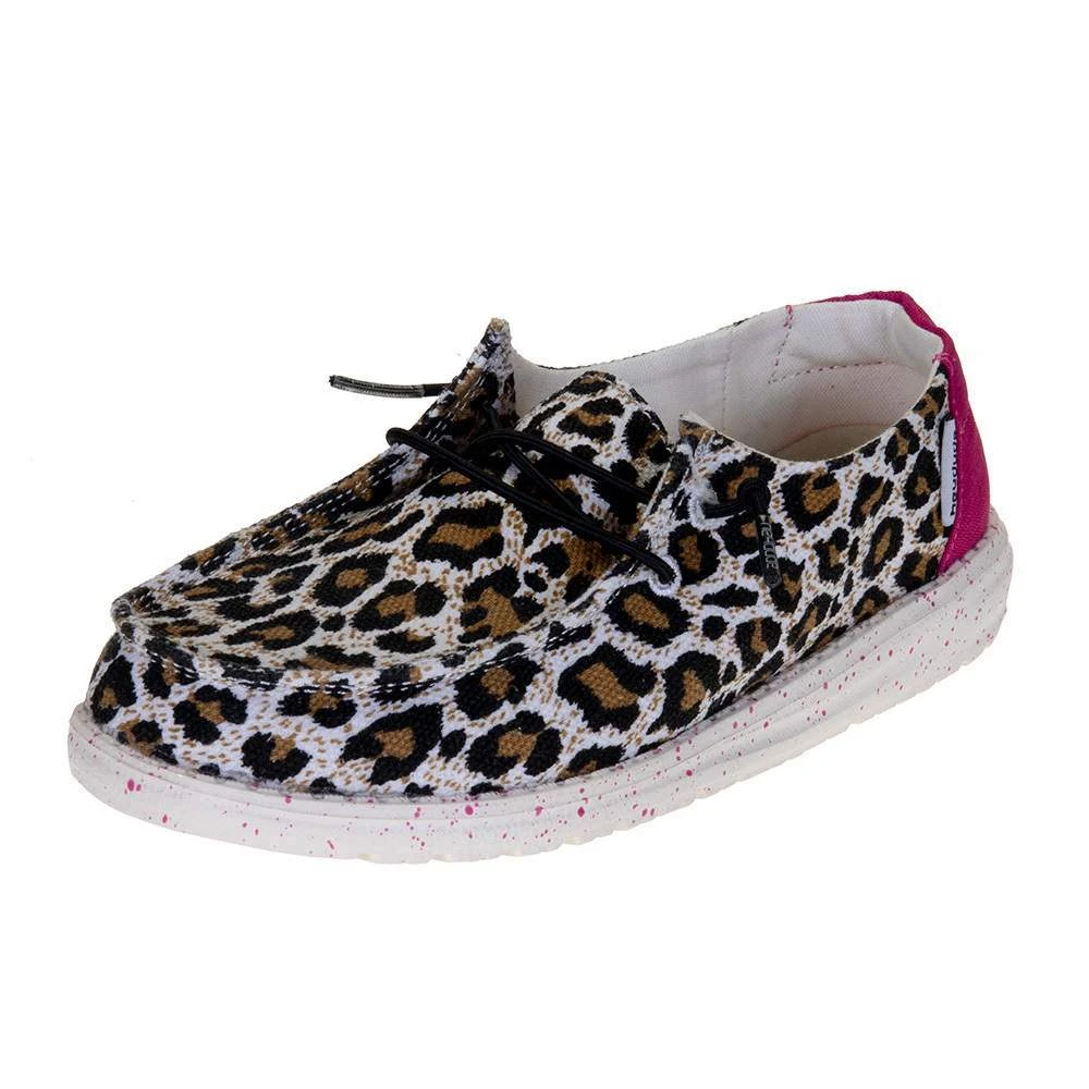 Heydude Youth Hey Dude Cheetah Wendy Casual Shoe 1 Heydude Youth Hey Dude Cheetah Wendy Casual Shoe