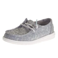 Heydude Hey Dude Wendy Youth Cat Eye Grey Casual Shoes