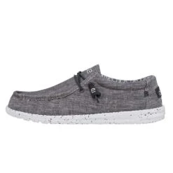 Heydude Mens Hey Dudes Wally Chambray Castlerock