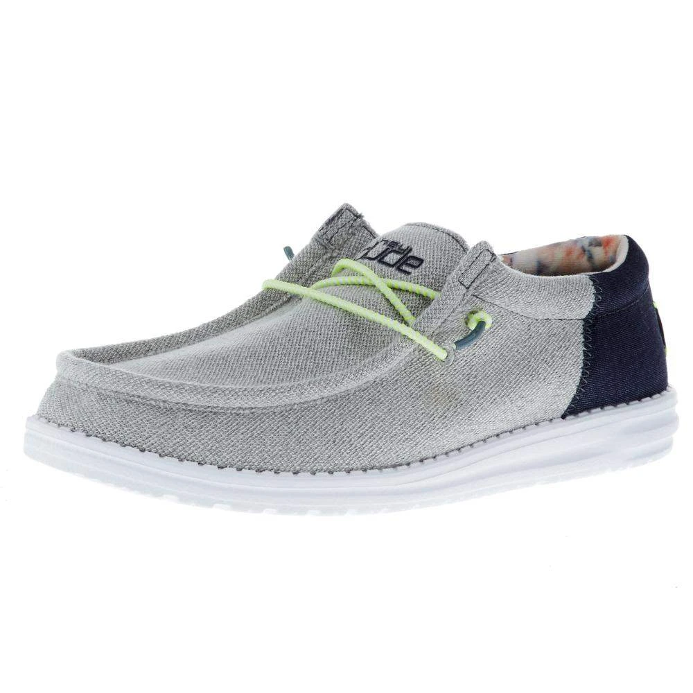 Heydude Men`s Hey Dude Wally Funk Blue Grey 1 Heydude Men`s Hey Dude Wally Funk Blue Grey