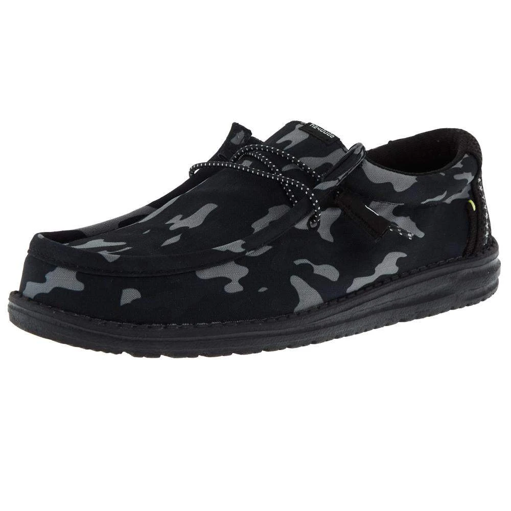 Heydude Men`s Hey Dude Wally Eco Ascend Ripstop Phantom 1 Heydude Men`s Hey Dude Wally Eco Ascend Ripstop Phantom