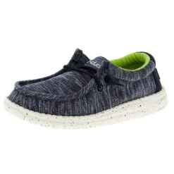 Heydude Kids Hey Dude Wally Stretch Navy Speckle