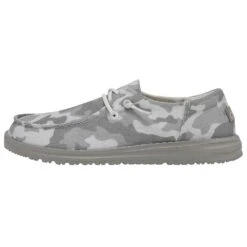 Heydude Women`s Hey Dude Wendy Funk Cloud Camo White Casual