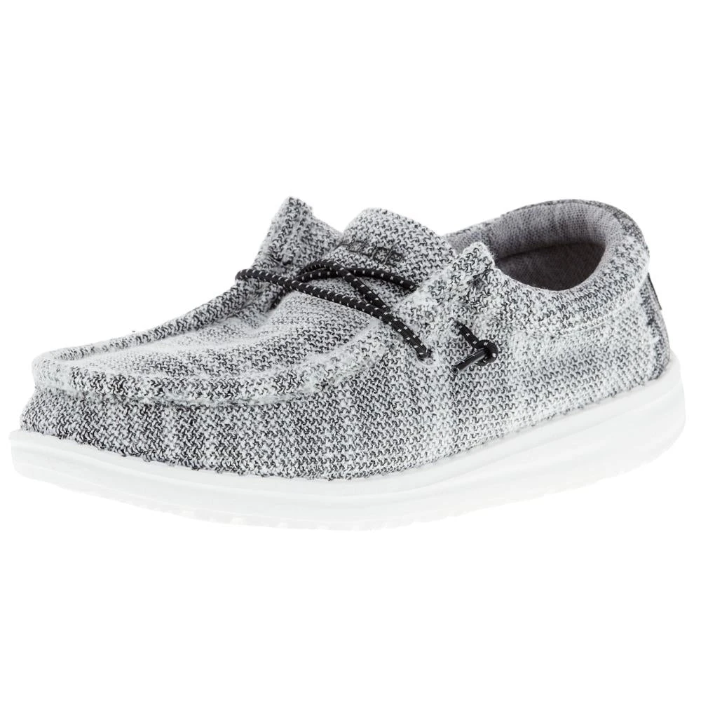 Heydude Youth Hey Dude Wally Stretch Yin Yang Casual Shoe 1 Heydude Youth Hey Dude Wally Stretch Yin Yang Casual Shoe