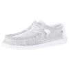 Heydude Men's Hey Dude Wally Sox Stone White Casual Shoe