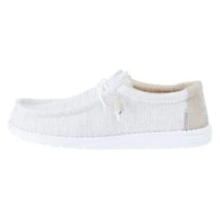 Heydude Men's Hey Dude Wally Ascend Wover Ivory Casual Shoe -Heydude 40002 1JU 03