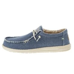 Heydude Men's Hey Dude Wally Braided Blue Night Casual Shoe 7 Heydude Men's Hey Dude Wally Braided Blue Night Casual Shoe -Heydude 40003 4NM 03