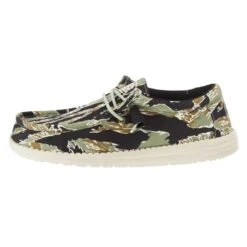 Heydude Men's Hey Dude Wally Tiger Camo Casual Shoe -Heydude 40004 9CJ 03