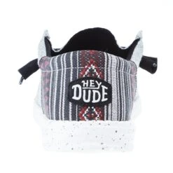 Heydude Men's Hey Dude Wally Funk Jacquared Black Aztec Casual -Heydude 40010 0WI 04