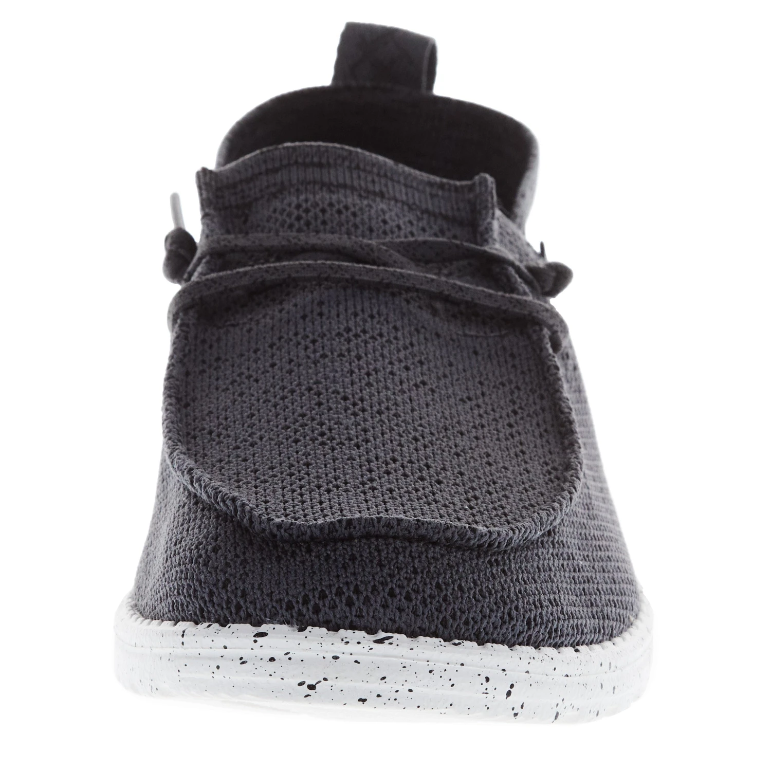 Heydude Men's Hey Dude Wally Halo Dark Grey Casual Shoe 2 Heydude Men's Hey Dude Wally Halo Dark Grey Casual Shoe - Image 2