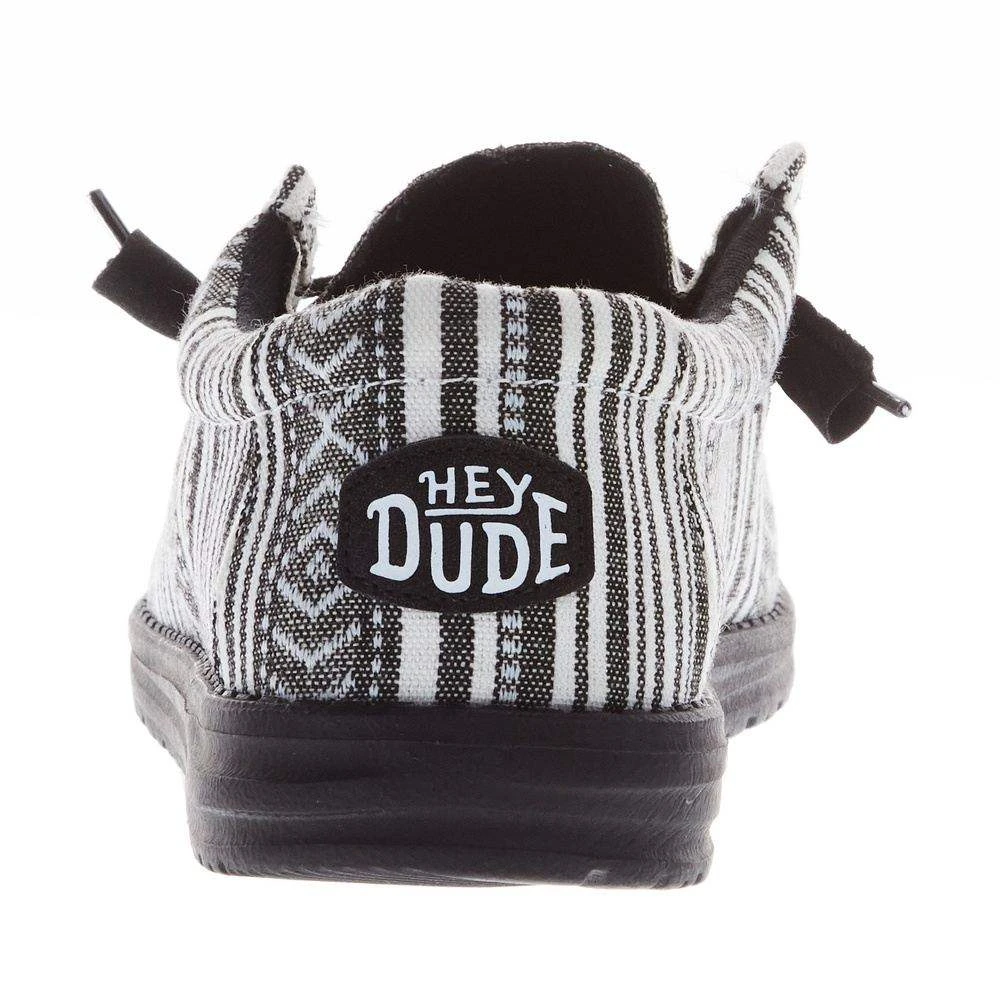 Heydude Men's Hey Dude Wally Serape Black Gravel Casual Shoe 4 Heydude Men's Hey Dude Wally Serape Black Gravel Casual Shoe - Image 4
