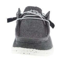 Heydude Men's Hey Dude Wally Stretch Canvas Opal Black -Heydude 40022 1HX 05