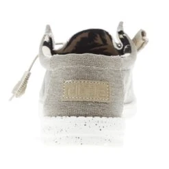 Heydude Men's Hey Dude Wally Stretch Beige Canvas Casual 6 Heydude Men's Hey Dude Wally Stretch Beige Canvas Casual -Heydude 40022 205 04