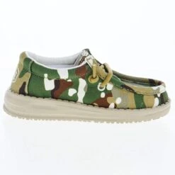 Heydude Toddler Hey Dude Wally Ripstop Camo Casual Shoe -Heydude 40027 9CQ 05