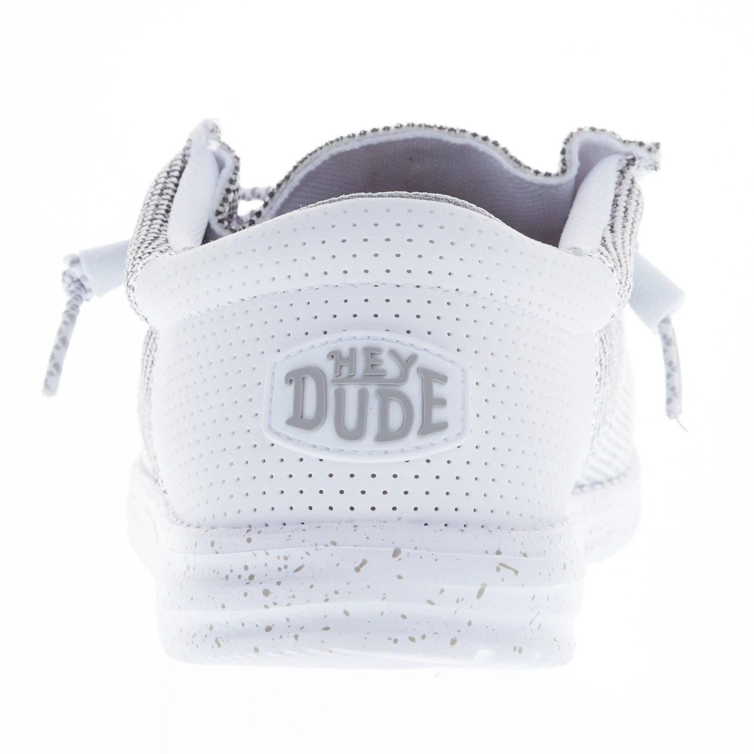 Heydude Men's Hey Dude Wally Tri Stone White Casual Shoe 4 Heydude Men's Hey Dude Wally Tri Stone White Casual Shoe - Image 4