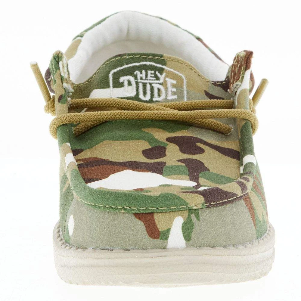 Heydude Youth Hey Dude Wally Ripstop Camo Casual Shoe 2 Heydude Youth Hey Dude Wally Ripstop Camo Casual Shoe - Image 2