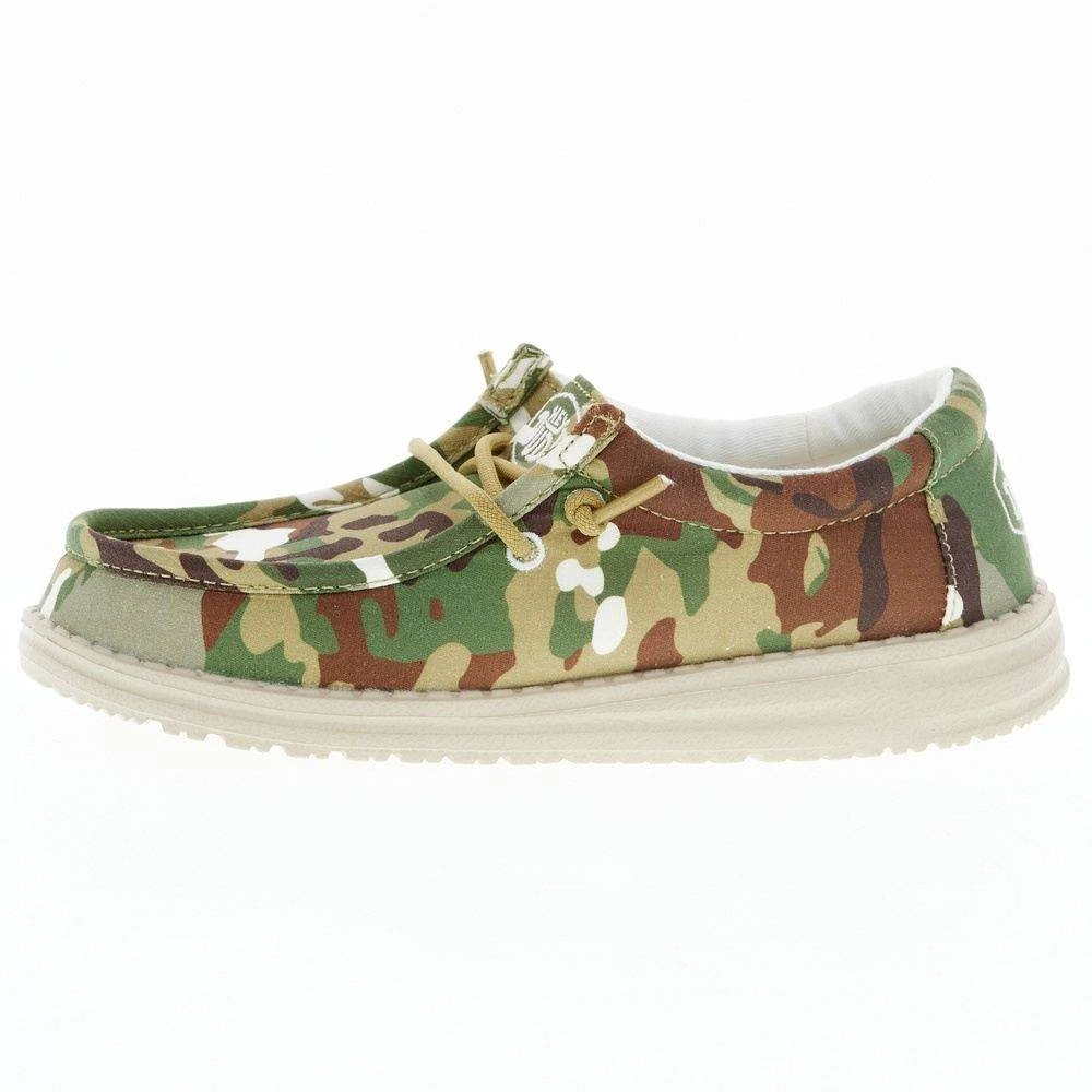 Heydude Youth Hey Dude Wally Ripstop Camo Casual Shoe 3 Heydude Youth Hey Dude Wally Ripstop Camo Casual Shoe - Image 3
