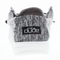 Heydude Youth Hey Dude Wally Stretch Yin Yang Casual Shoe 8 Heydude Youth Hey Dude Wally Stretch Yin Yang Casual Shoe -Heydude 40050 1JG 04