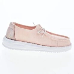 Heydude Toddler Hey Dude Wendy Glitter Rose Crystal Casual Shoe -Heydude 40093 6US 05