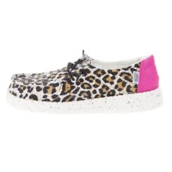 Heydude Youth Hey Dude Wendy Cheetah Cat Casual Shoe 7 Heydude Youth Hey Dude Wendy Cheetah Cat Casual Shoe -Heydude 40106 2ZE 03