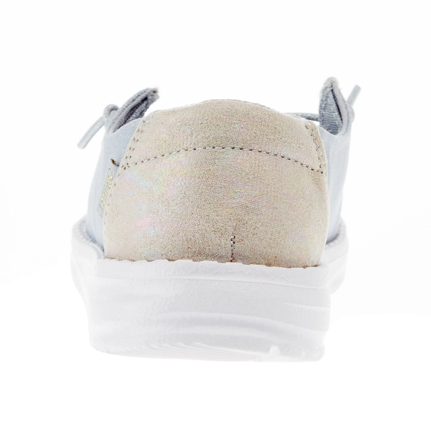 Heydude Youth Hey Dude Wendy Glitter Smoke Quartz Casual Shoe 4 Heydude Youth Hey Dude Wendy Glitter Smoke Quartz Casual Shoe - Image 4